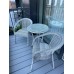 Комплект садовой мебели DECO 2 с круглым столом, серый 2 фото