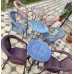 Комплект садовой мебели DECO 2 с круглым столом, серый 1 фото