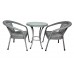 Комплект садовой мебели DECO 2 с круглым столом, серый 3 фото