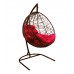 Подвесное кресло Milan коричневый, красный фото
