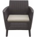 Комплект мебели Salemo 2-sofa set (Салемо), графит 6 фото