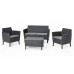 Комплект мебели Salemo 2-sofa set (Салемо), графит 14 фото