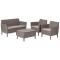 Комплект мебели Salemo 2-sofa set (Салемо), капучино