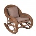 Кресло-качалка садовая CHELSEA, шоколад фото