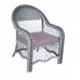 Кресло садовое SEVILLA, серый фото