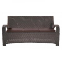 Диван садовый 3-х местный KORILIUS, серый