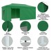 Тент-шатер быстросборный Helex 4366 3x6х3м полиэстер зеленый 5 фото