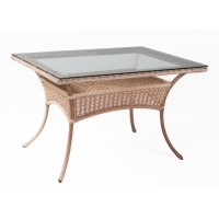 Стол садовый обеденный DECO 1400 см 7035П Светлый