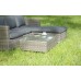 Угловой комплект садовой мебели VICKY из искусственного ротанга, серый 4 фото