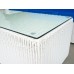 Комплект мебели для лаунж зоны KARL из ротанга, белый 4 фото