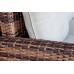 Комплект мебели из искусственного ротанга ZORRO, коричневый 11 фото