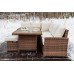 Комплект мебели из искусственного ротанга ZORRO, коричневый 8 фото