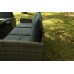 Комплект мебели из искусственного ротанга ZOYA, серый 7 фото