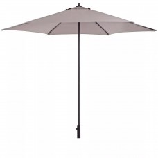 Зонт садовый солнцезащитный ВЕРОНА, 2,7 м серый