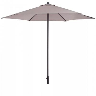 Зонт садовый солнцезащитный ВЕРОНА, 2,7 м серый фото