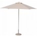 Зонт садовый солнцезащитный ВЕРОНА, 2,7 м бежевый 1 фото