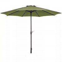 Зонт садовый наклонный САЛЕРНО 3 м, оливковый