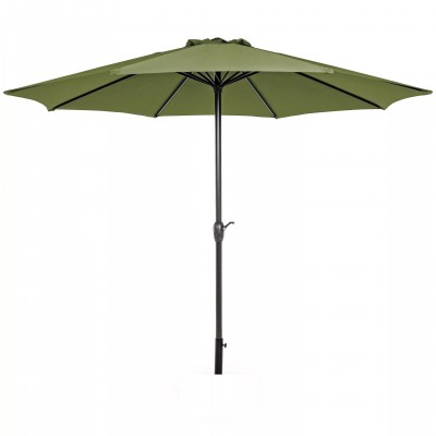 Зонт садовый наклонный САЛЕРНО 3 м, оливковый фото