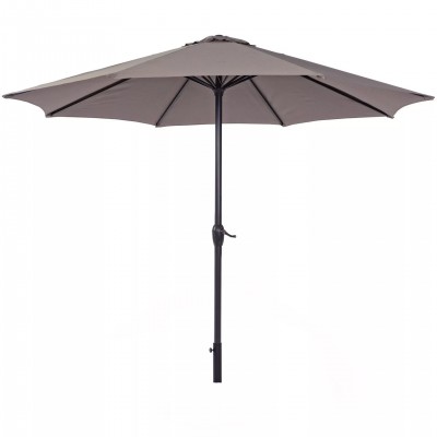 Зонт садовый наклонный САЛЕРНО 3 м, коричневый фото