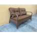 Двухместный диван из искусственного ротанга Веранда 5387-2 2 фото