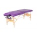 Массажный стол Calmer Bamboo Two 60, фиолетовый фото