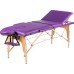 Массажный стол Calmer Bamboo Three 70, фиолетовый фото