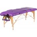 Массажный стол Calmer Bamboo Three 70, фиолетовый 2 фото
