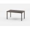 Обеденный стол из искусственного ротанга Кингстон Макси 160х90 см, Dark Brown 77343