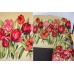 Садовые качели Arno Werk Кокетка, тюльпаны 3 фото