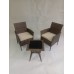 Комплект мебели из ротанга VIRGINIYA BALCONY SET NEW 78302, бежевый 4 фото