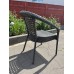 Садовое кресло из искусственного ротанга DECO 7019R, серый 6 фото