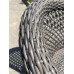 Садовое кресло из искусственного ротанга DECO 7019П, серый 4 фото