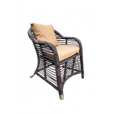 Кресло из ротанга AIKO MAGDA №2, коричневый