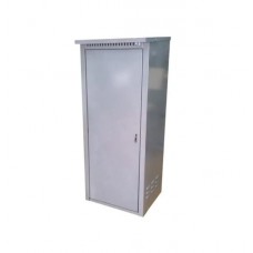 Шкаф для газового баллона одинарный 1х50 л высота 1,4м, серый