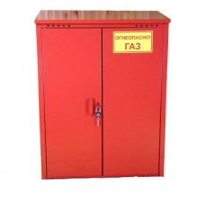 Всепогодный обогреваемый утеплённый 2-хслойный шкаф, для 2-х 40л баллонов ТШВ-2086У2.EX