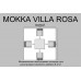 Плетеный комплект мебели MOKKA VILLA ROSA 4 персоны с 8 подушками 6 фото