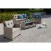 Плетеный комплект мебели с диваном AFM-804B Beige-Grey фото