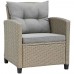 Плетеный комплект мебели с диваном AFM-804B Beige-Grey 2 фото