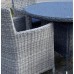 Комплект плетеной мебели AM-395C/T395 Grey 4Pcs (4+1) 1 фото