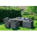 Комплект мебели KARL PLUS, серый 6 фото