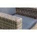 Лаунж-зона KARL с трёхместным диваном, серый 15 фото