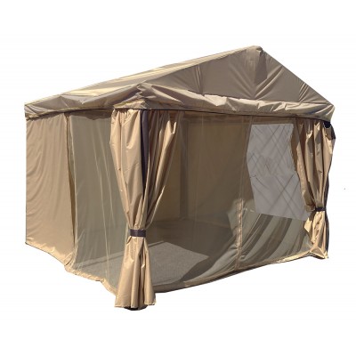 Садовый шатер Оазис (бежевый) фото