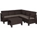 Комплект мебели Corfu Relax Set (Корфу Релакс), коричневый фото