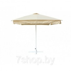 Зонт Митек 3,0х3.0 м с воланом (стальной каркас с подставкой, стойка 50мм, 8 спиц 25х25мм, тент OXF 240D)