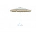 Зонт Митек  2.5 м с воланом (алюминевый каркас с подставкой, стойка 40мм, 8 спиц 20х10мм, тент OXF 240D) фото