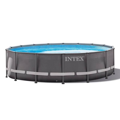Каркасный бассейн Intex 26330 ULTRA XTR™ FRAME 549х132см +фильтр-насос 7900 л.ч, лестница, тент, подложка фото