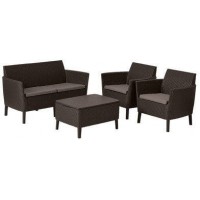 Комплект мебели Salemo 2-sofa set (Салемо), коричневый