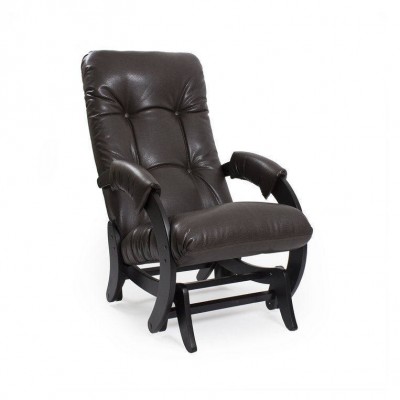 Кресло-качалка глайдер Комфорт Модель 68 венге/ Vegas Lite Amber фото