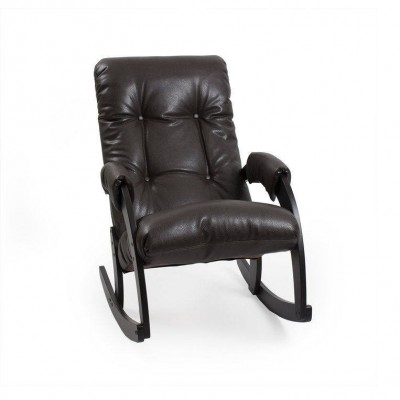 Кресло-качалка Комфорт Модель 67 венге/ Vegas Lite Amber фото
