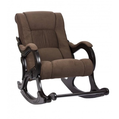 Кресло-качалка Комфорт Модель 77 венге/ Verona Brown фото